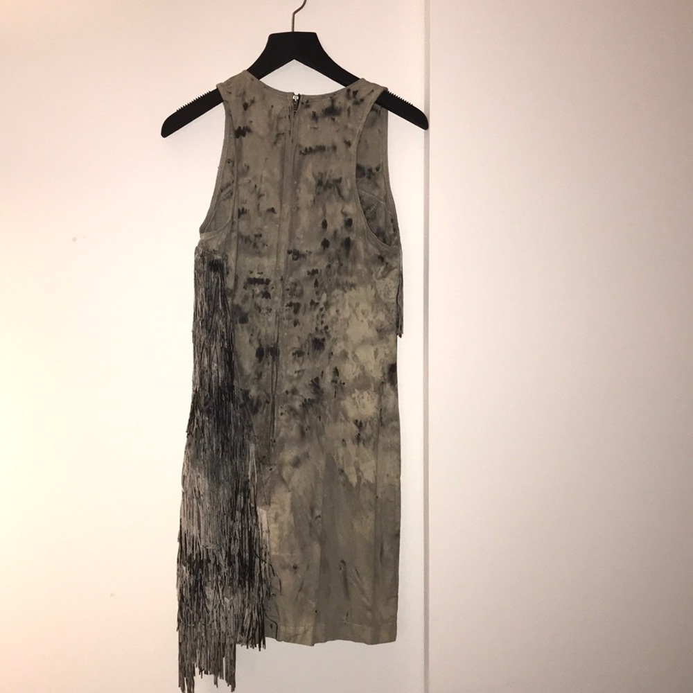 True Religion Tye Dye Fringe Mini Dress - Picture 4 of 5